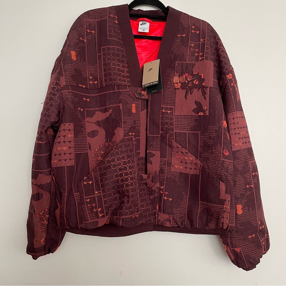 Women’s Nike Sportswear Naomi Osaka Jacquard Jacket Size Large